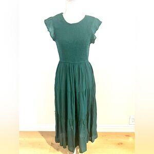 Blu Pepper Green Dress